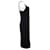 Schwarzes Kleid von Dolce & Gabbana mit Logo-Trägern  - Ansicht 3