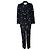 Completo due pezzi in seta Claudie Pierlot Blu