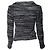 IRO graue Strick-Chanice-Bikerjacke - Ansicht 3