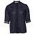 Offene bestickte blaue Bluse von Vanessa Bruno
