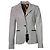 Blazer a scacchi Dolce & Gabbana Nero