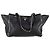 Valentino Garavani Borsa Tote Medium Rockstud Valentino in pelle di vitello nera Nero