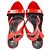 Giuseppe Zanotti High Ankle Strap Sandalen mit roten Lacklederabsätzen - Ansicht 3
