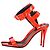 Giuseppe Zanotti High Ankle Strap Sandalen mit roten Lacklederabsätzen - Ansicht 4