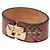 Everyday Pulseira de couro de python Balenciaga Marrom