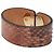 Everyday Pulseira de couro de python Balenciaga Marrom - vista 3