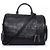 Cubo Speedy de piel de ternera estampada Louis Vuitton Negro