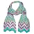 Sciarpa zig zag multicolore Missoni Blu  - vista 4