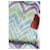 Sciarpa zig zag multicolore Missoni Blu  - vista 5