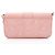 Borsa a spalla MCM Visetos in pelle di vitello logo Mode Travia piccola Rosa - vista 3