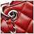 Borsa Tote in Pelle Matelassé GST Rossa Chanel Rosso - vista 4