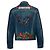Gucci Mare Gothicum Jeansjacke Blau - Ansicht 2