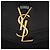Saint Laurent Schultertasche Sulpice Medium aus Kalbsleder mit Monogramm Schwarz - Ansicht 10