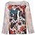 Top floreale Dries van Noten con maniche lunghe Multicolore