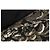 Blazer in jacquard tessuto Balmain in nero e oro - vista 5