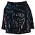 Falda mini metálica estampada Iro Negro - vista 2