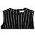 Vestido maxi Balenciaga con estampado a rayas Negro - vista 6