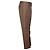 Calça xadrez marrom Burberry - vista 2