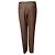 Calça xadrez marrom Burberry - vista 3