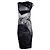 Alexander Mcqueen Vestido impreso digital McQ en gris
