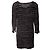 Maje Strick-Cardigan aus Lurex Schwarz - Ansicht 3
