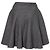 Gonna A in lana grigia Christian Dior Grigio - vista 2