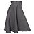 Gonna A in lana grigia Christian Dior Grigio - vista 3