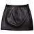 Falda mini de cuero elástico Isabel Marant Negro - vista 6