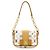 Borsa a Spalla Patty in Tela Monogramma Louis Vuitton Bianco