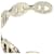 Hermès Chaine d'Ancre Enchainee Silver Bracelet Silvery Metallic  - view 3