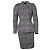 Blazer e gonna doppiopetto Gianni Versace Couture Nero