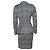 Blazer e gonna doppiopetto Gianni Versace Couture Nero - vista 3