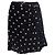 Falda de lunares con lazo The Kooples Negro