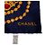 Timeless Seidenschal mit Chanel-Muster Blau - Ansicht 3