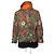 Parka acolchoada com estampa de cobra Flora da Gucci Verde