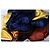 Autre Marque Odeeh multicolor printed scarf Blue - view 2