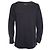 Ann Demeulemeester Pullover mit Reißverschlüssen entlang der Ärmel Grau