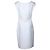 Vestido drapeado blanco Diane Von Furstenberg - vista 3