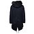 Parka con capucha de piel Woolrich en negro - vista 2