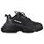 Sneakers Balenciaga Triple S in poliestere nero