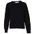 Sudadera negra de cuello redondo Acne Studios Negro
