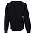 Sudadera negra de cuello redondo Acne Studios Negro - vista 2
