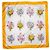 Sciarpa vintage Gucci con stampa floreale Giallo - vista 2