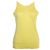 Top amarillo de tirantes de Chanel