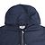 Giacca con cappuccio a maniche corte con zip Hermès in poliamide blu navy - vista 4