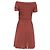 Abito Off-Shoulder Lottie in Viscosa Borgogna di Sandro Rosso Bordò - vista 4