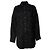 Camisa overshirt de tweed IRO Amice em preto
