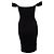 Abito nunzia nero off shoulder IRO - vista 2