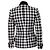 Cappotto e gonna a quadri militari Gianni Versace Couture Nero - vista 6