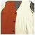 Autre Marque Cárdigan de punto Umeda de WRAPINKNOT Castaño Blanco Naranja - vista 5
